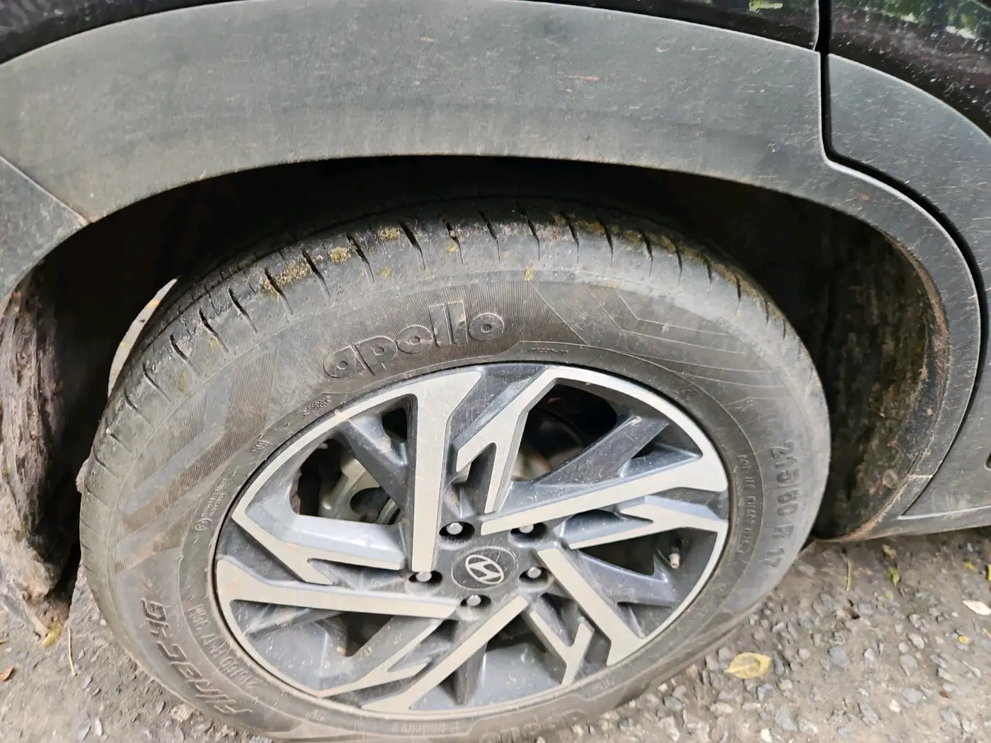2024 Hyundai Creta SX (O) 1.5 TURBO DCT, Petrol, Automatic, 34,336 km, tyre