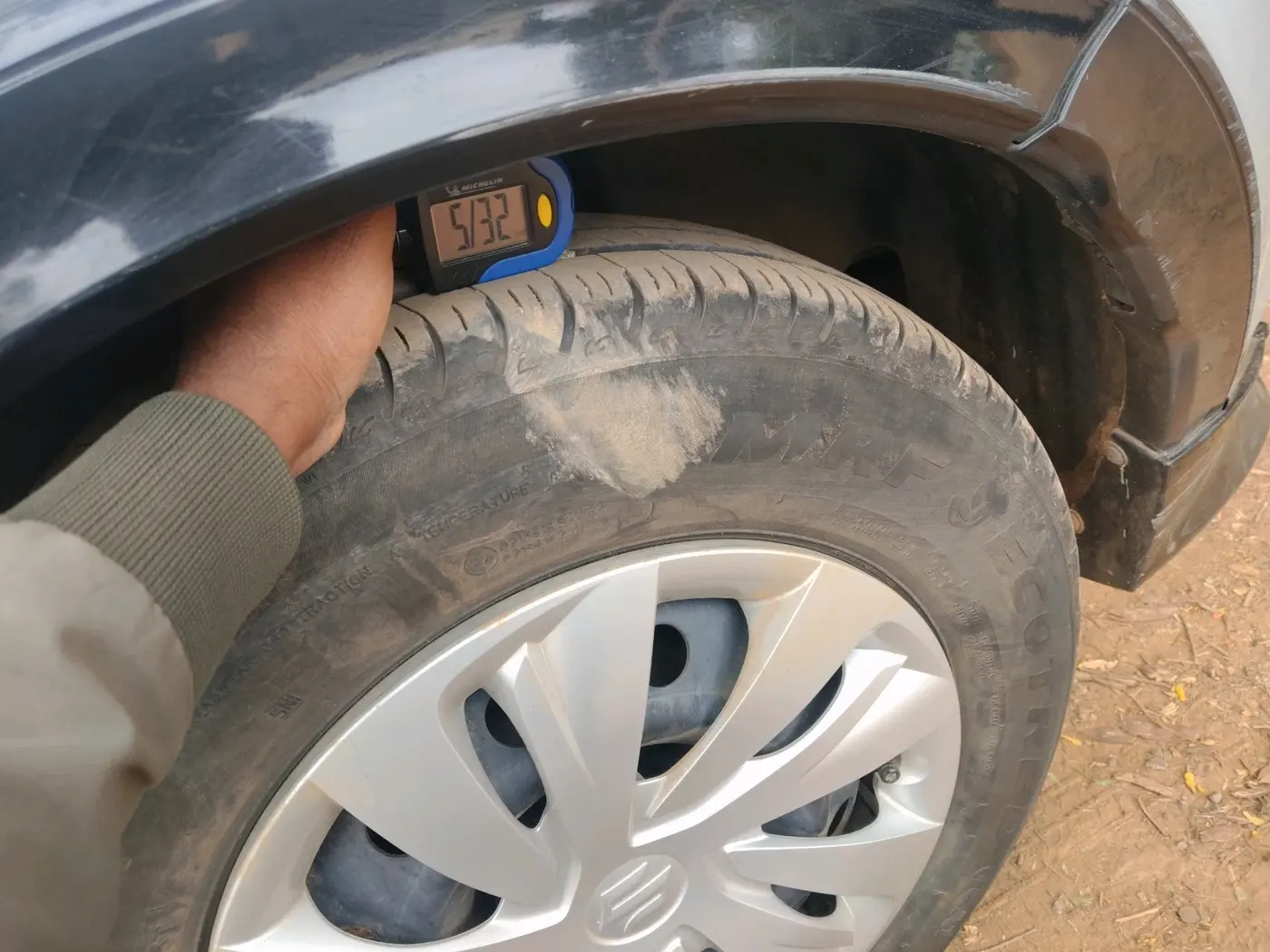 2025 Maruti Swift VXi (O), Petrol, Manual, 19,093 km, tyre