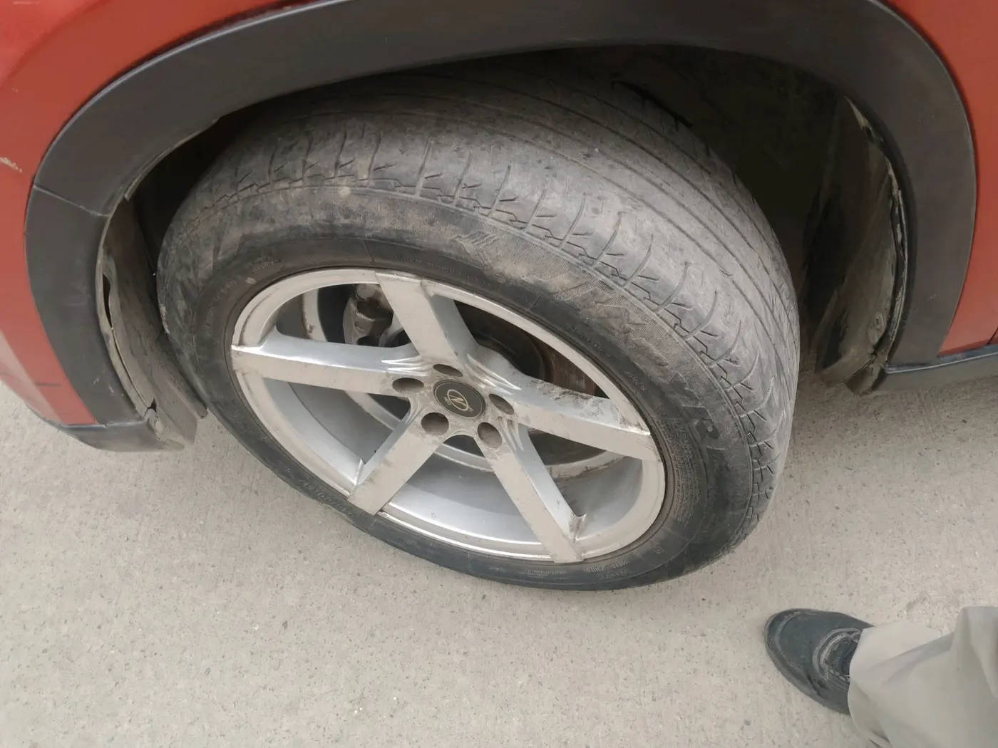 2018 Maruti Vitara Brezza VDI, Diesel, Manual, 96,173 km, tyre