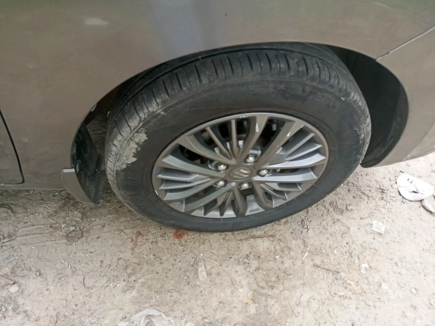 2019 Maruti Ertiga ZXI+ SHVS, Petrol, Manual, 55,534 km, tyre