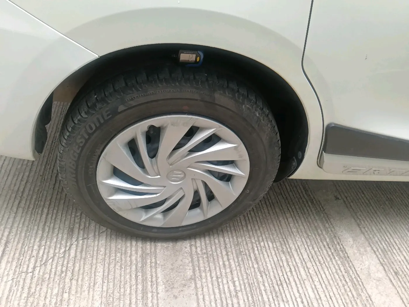 2020 Maruti Ertiga VXI CNG, CNG, Manual, 67,688 km, tyre