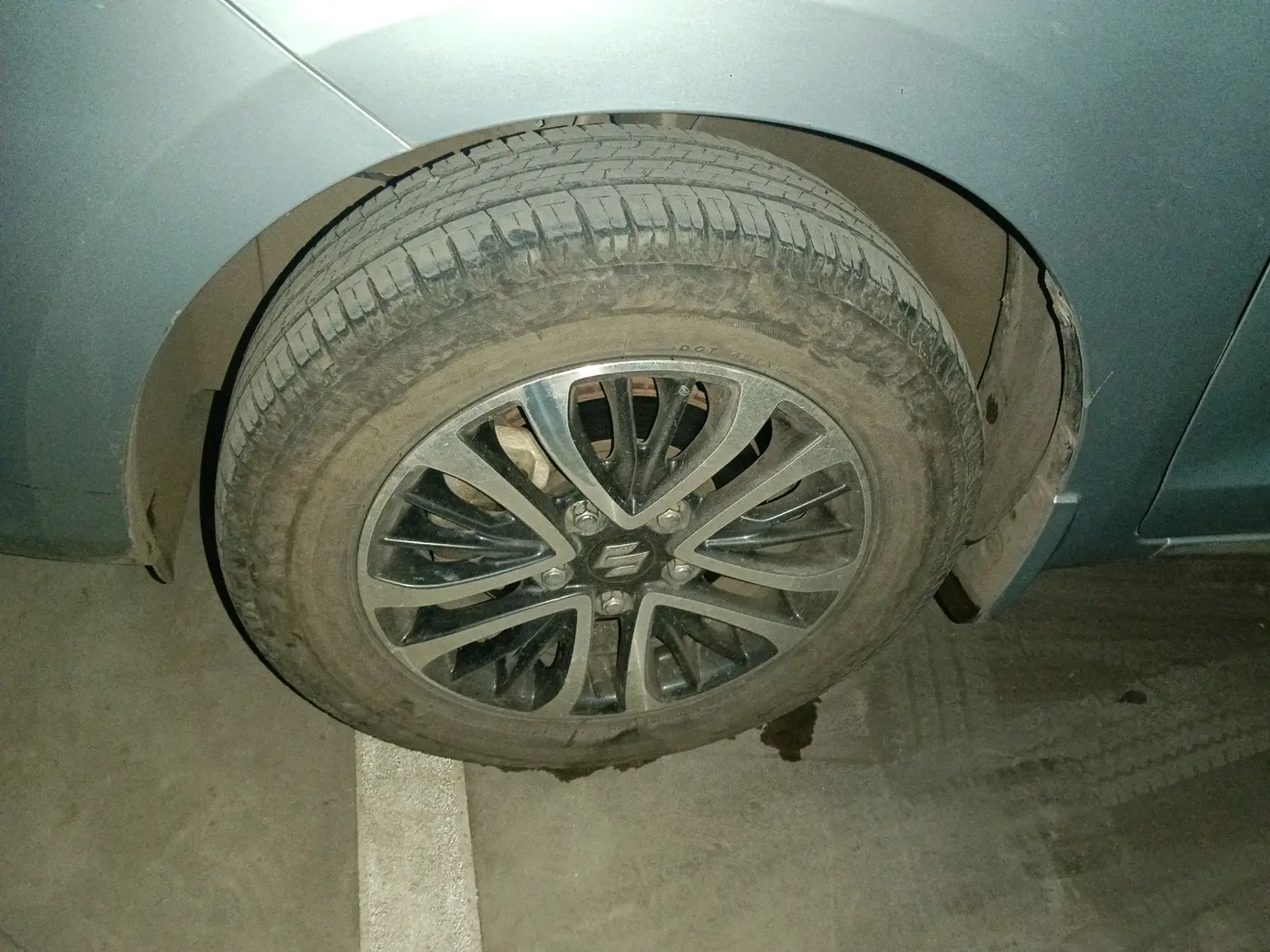 2022 Maruti Ertiga ZXI (O) CNG, CNG, Manual, 18,160 km, tyre