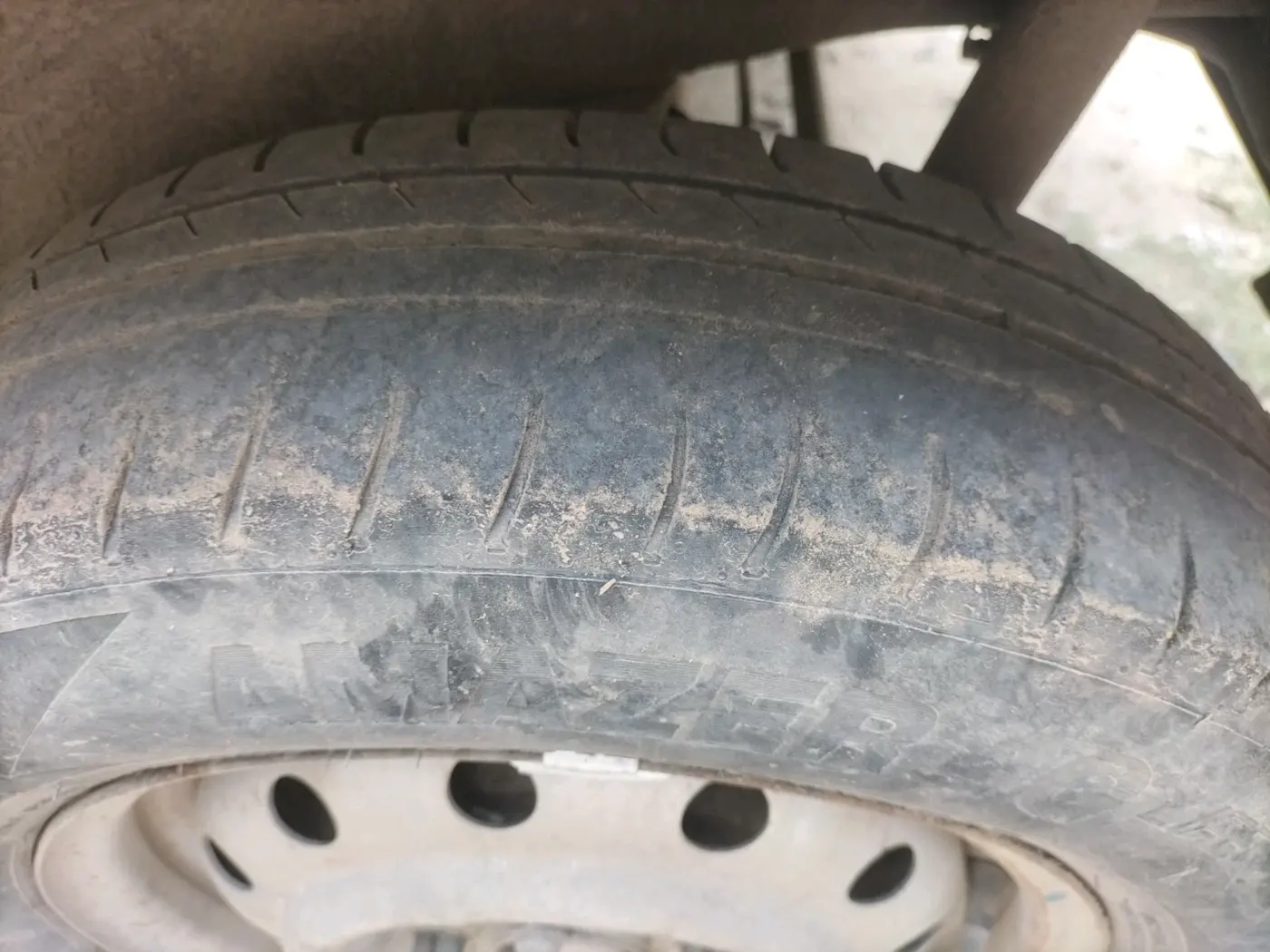 2012 Maruti Wagon R 1.0 LXI, Petrol, Manual, 59,534 km, tyre