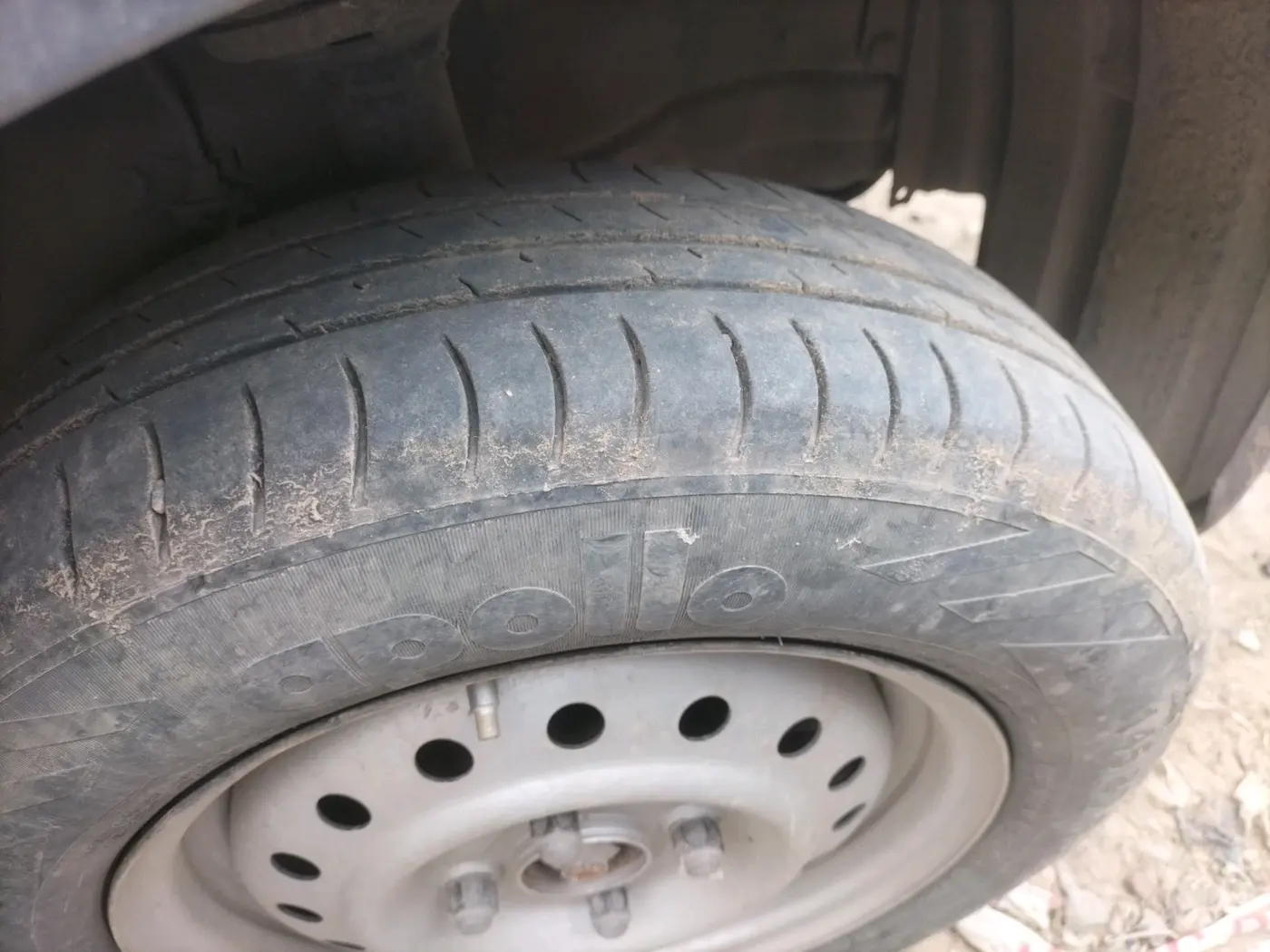 2012 Maruti Wagon R 1.0 LXI, Petrol, Manual, 59,534 km, tyre