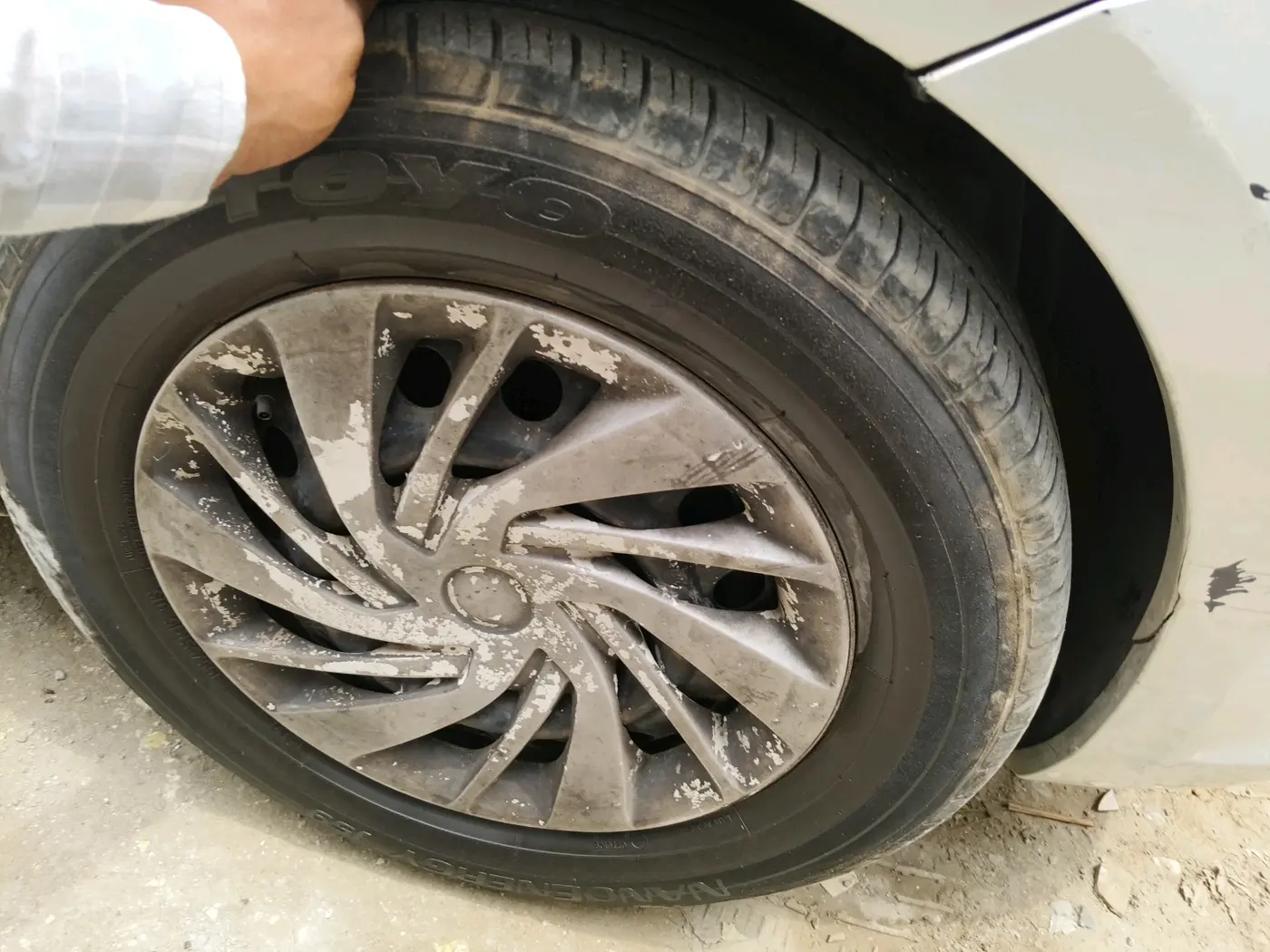 2012 Maruti Ertiga VXI, Petrol, Manual, 1,20,238 km, tyre