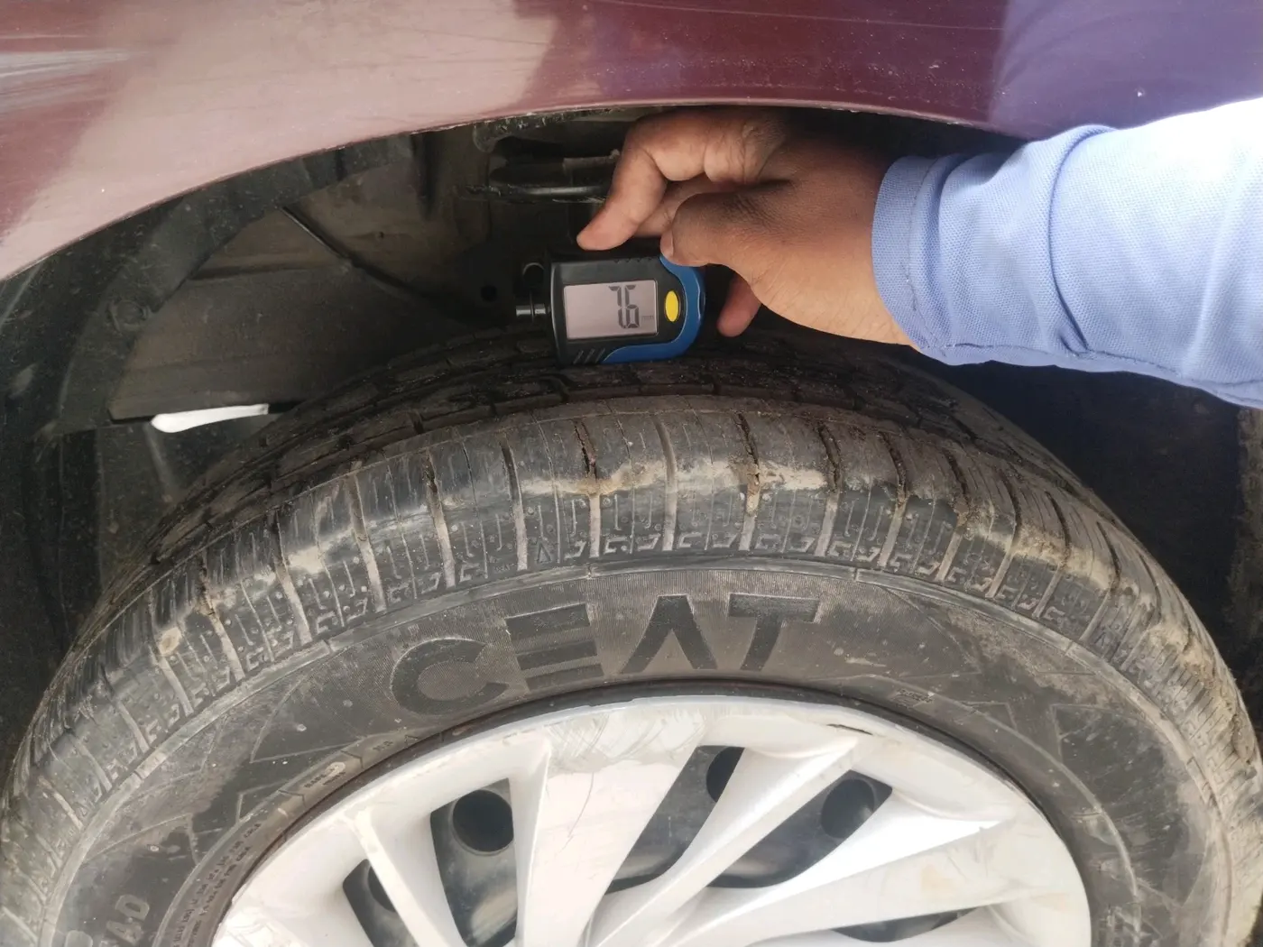 2019 Maruti Ertiga VDI 1.3, Diesel, Manual, 76,314 km, tyre