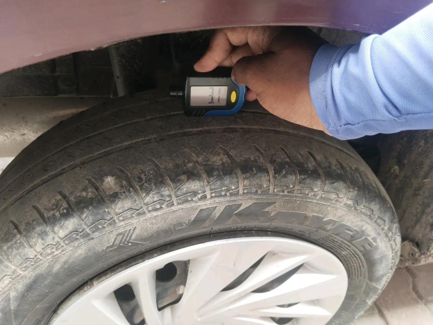 2019 Maruti Ertiga VDI 1.3, Diesel, Manual, 76,314 km, tyre