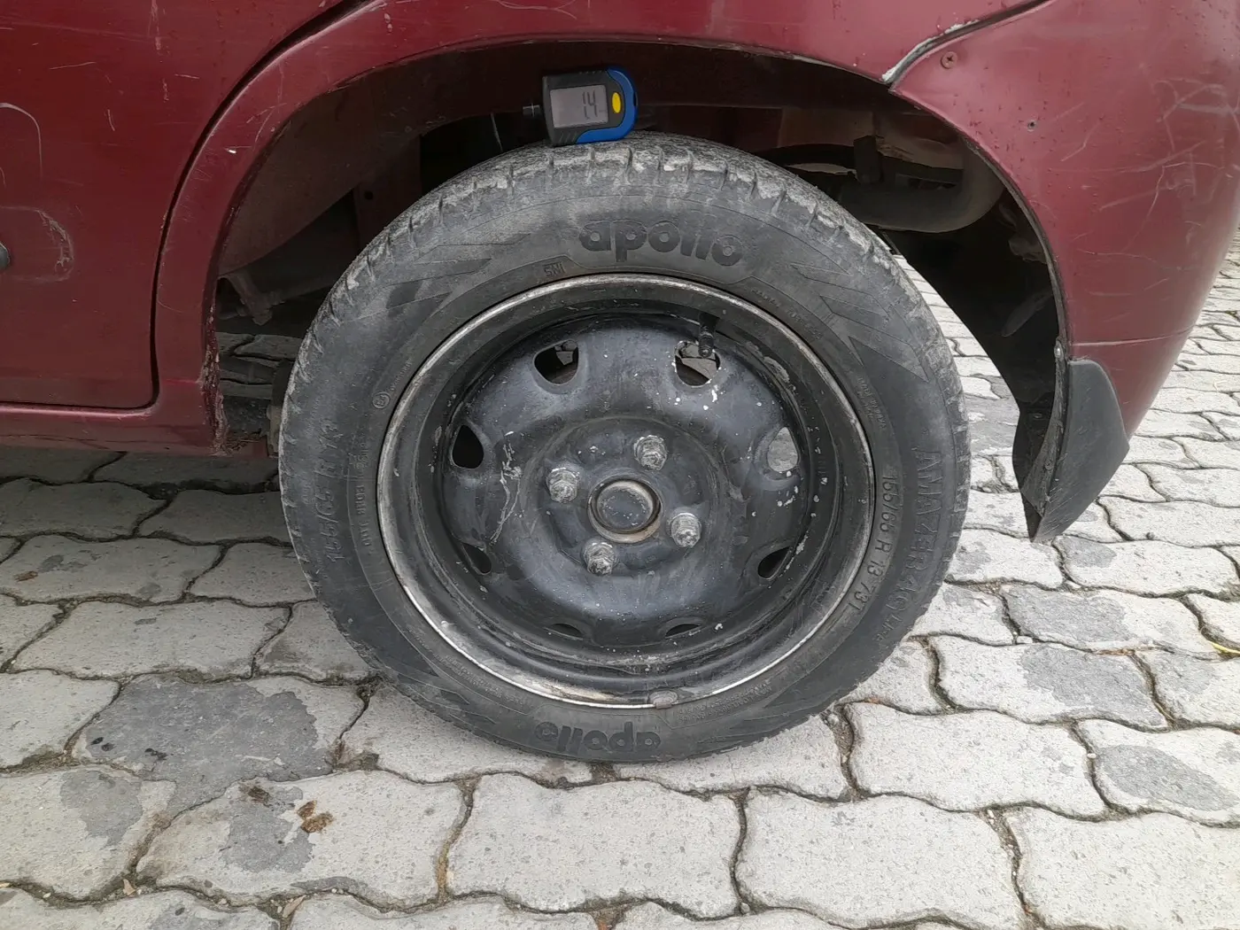 2011 Maruti Alto K10 LXI, Petrol, Manual, 1,17,586 km, tyre
