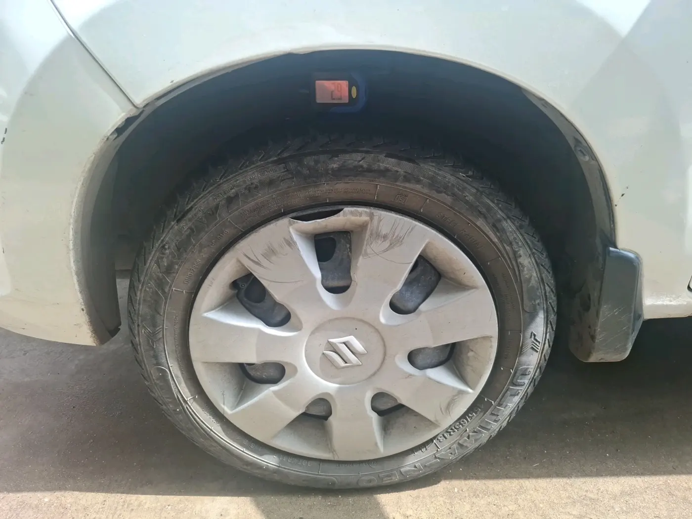 2017 Maruti Alto K10 VXI (O) AMT, Petrol, Automatic, 73,689 km, tyre