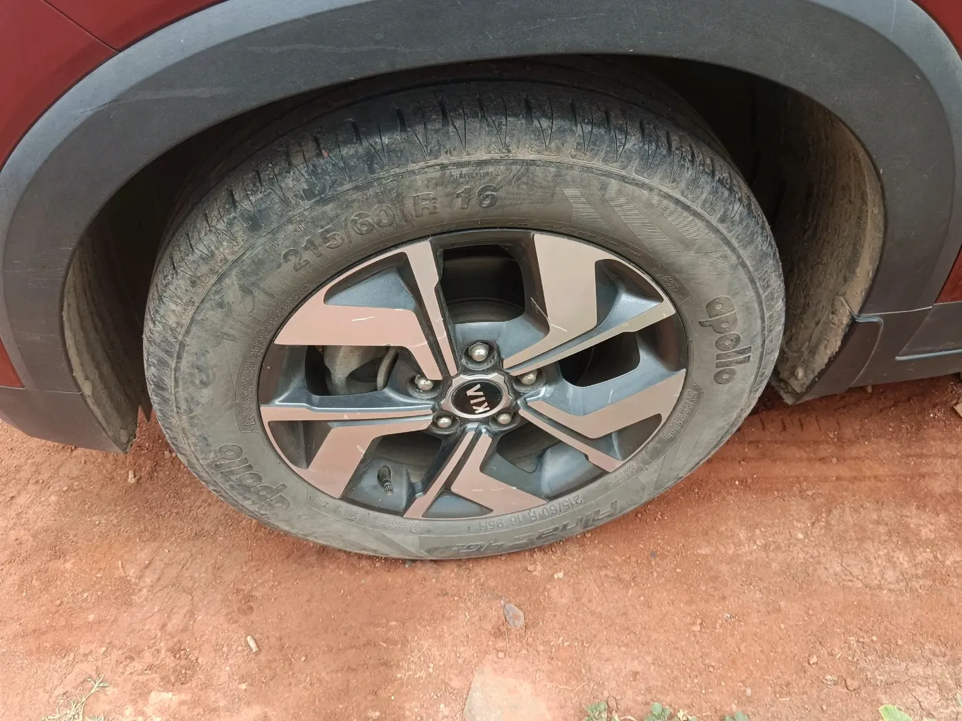 2021 KIA SONET HTX PLUS 1.0 IMT, Petrol, Manual, 14,985 km, tyre