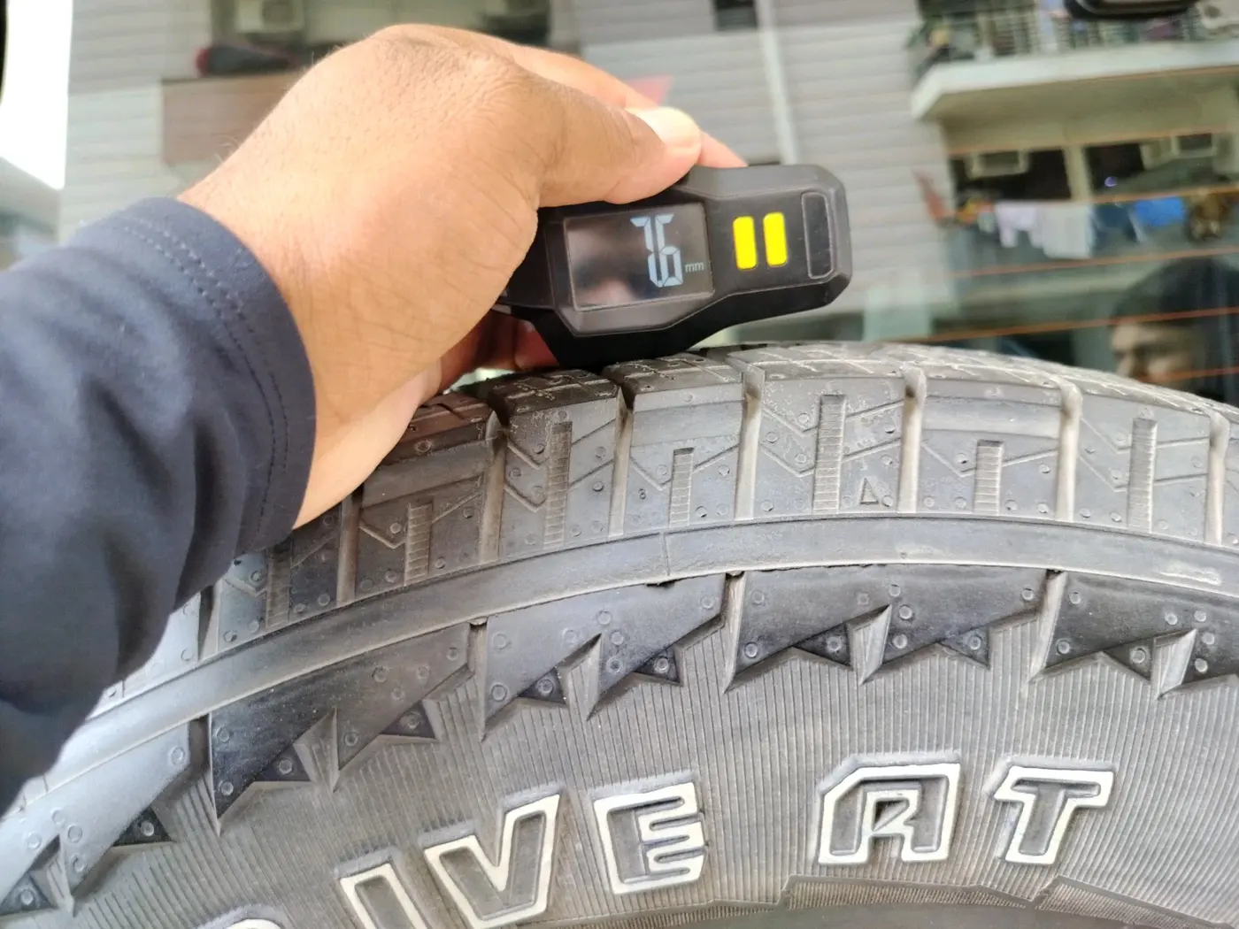 2023 Mahindra Thar LX P 2WD AT HT, Petrol, Automatic, 24,899 km, tyre
