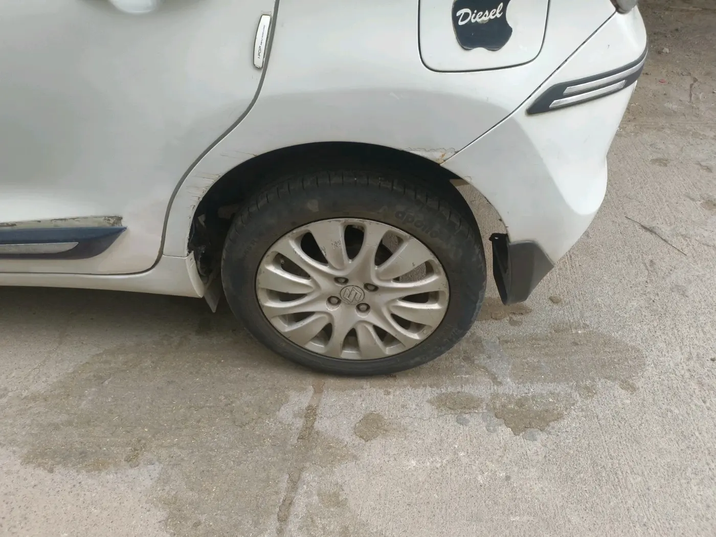 2017 Maruti Baleno ZETA DIESEL 1.3, Diesel, Manual, 1,08,803 km, tyre