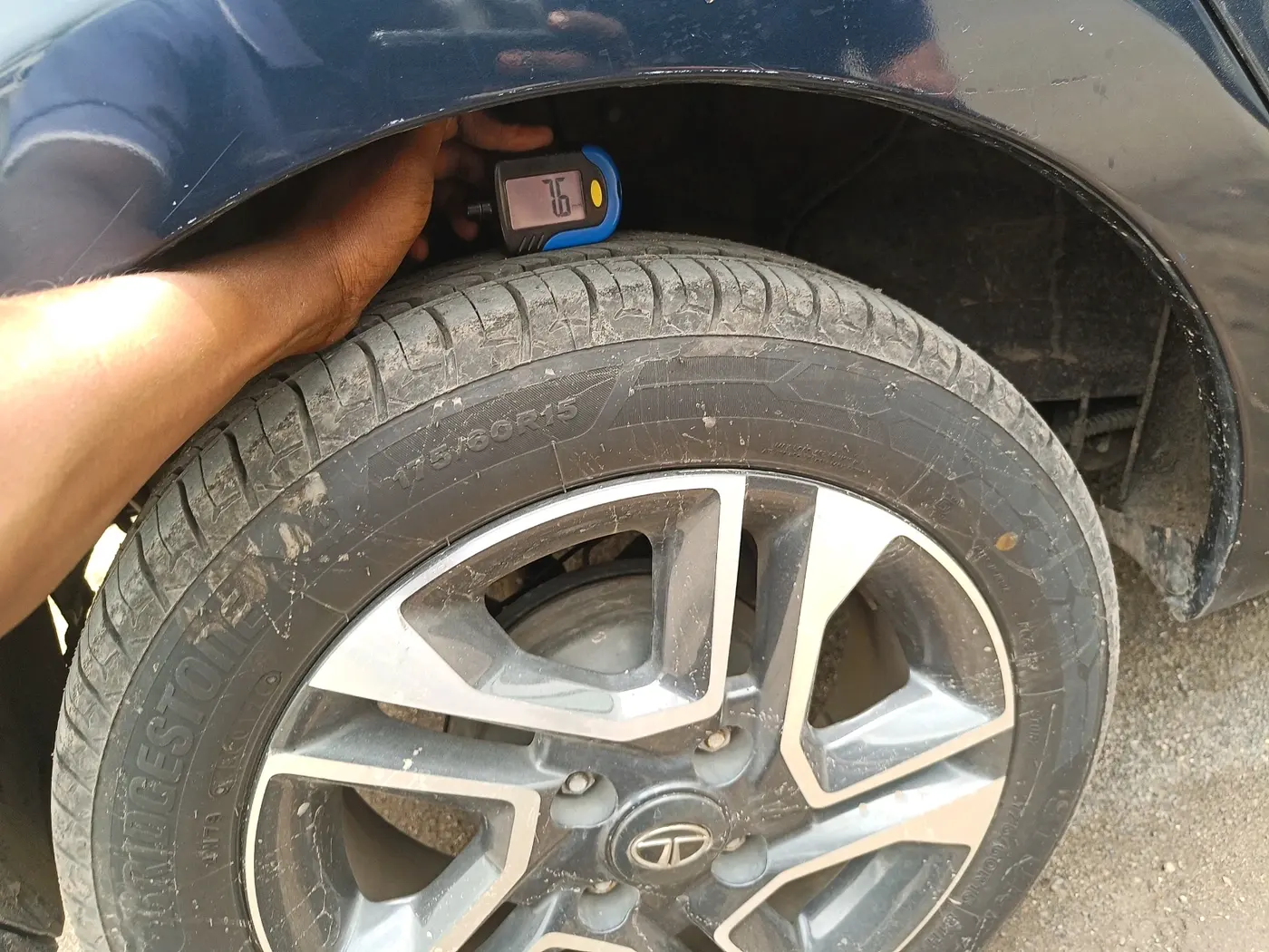 2022 Tata Tiago XZA PLUS PETROL, Petrol, Automatic, 7,306 km, tyre