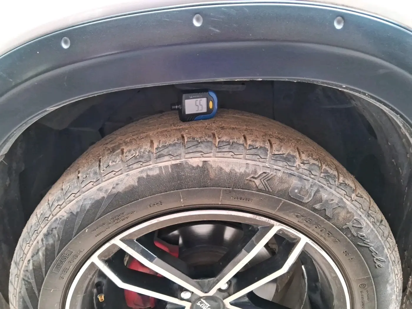 2017 Maruti Vitara Brezza VDI (O), Diesel, Manual, 82,480 km, tyre