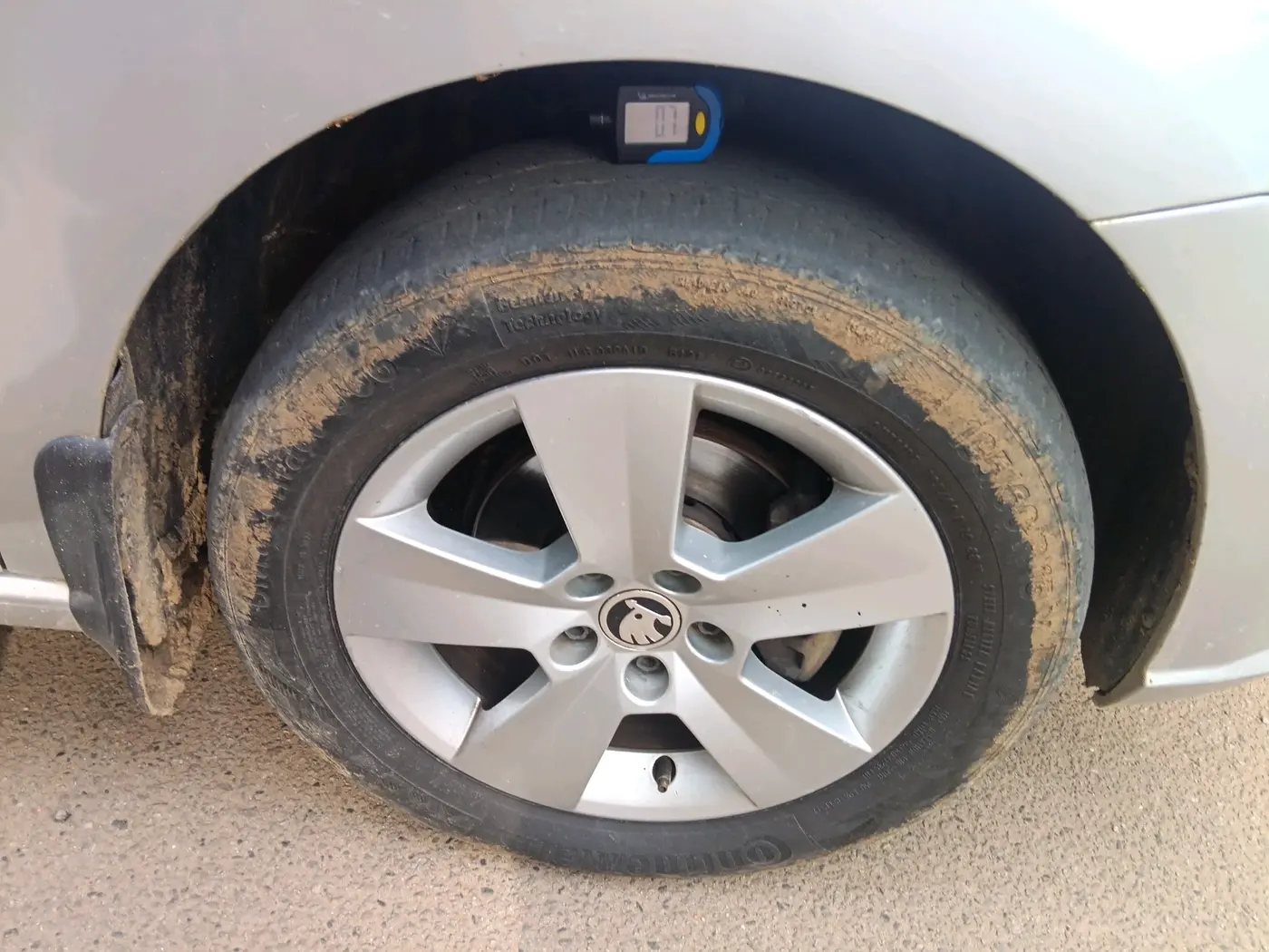 2018 Skoda Rapid AMBITION 1.5 TDI, Diesel, Manual, 96,029 km, tyre