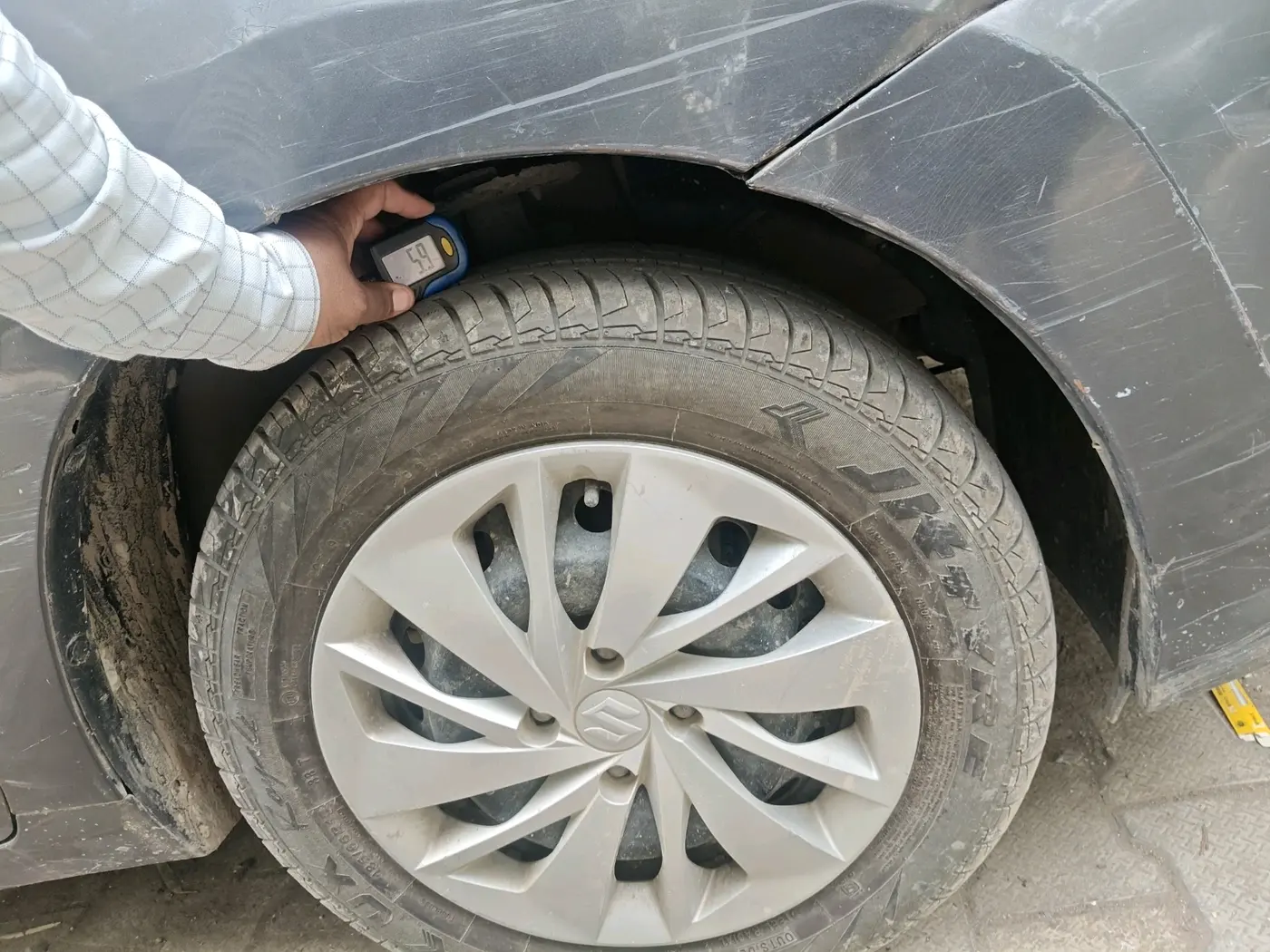 2016 Maruti Baleno DELTA PETROL 1.2, Petrol, Manual, 54,693 km, tyre