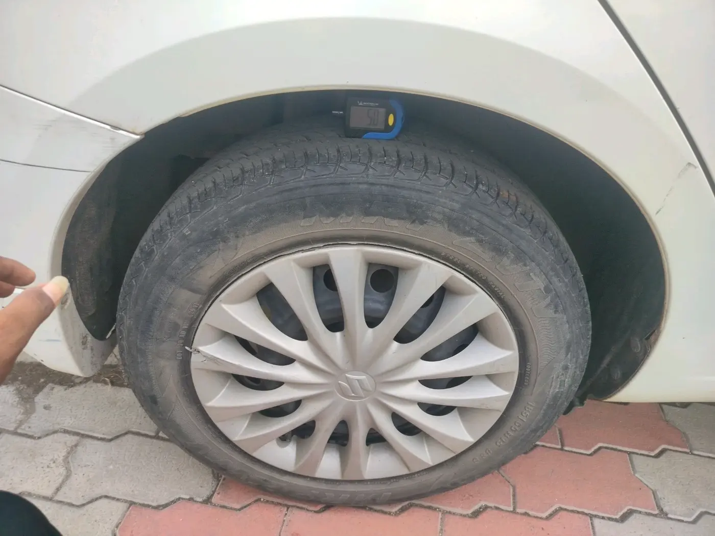 2017 Maruti Ciaz SIGMA 1.4 MT PETROL, Petrol, Manual, 36,375 km, tyre