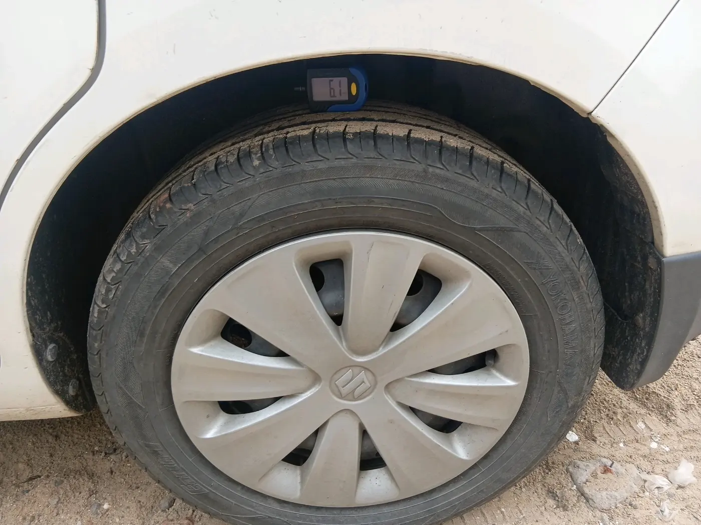 2017 Maruti Ertiga VXI, Petrol, Manual, 62,436 km, tyre