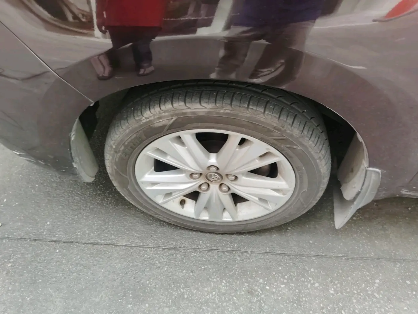 2018 Toyota Innova Crysta 2.8 ZX AT 7 STR, Diesel, Automatic, 69,257 km, tyre