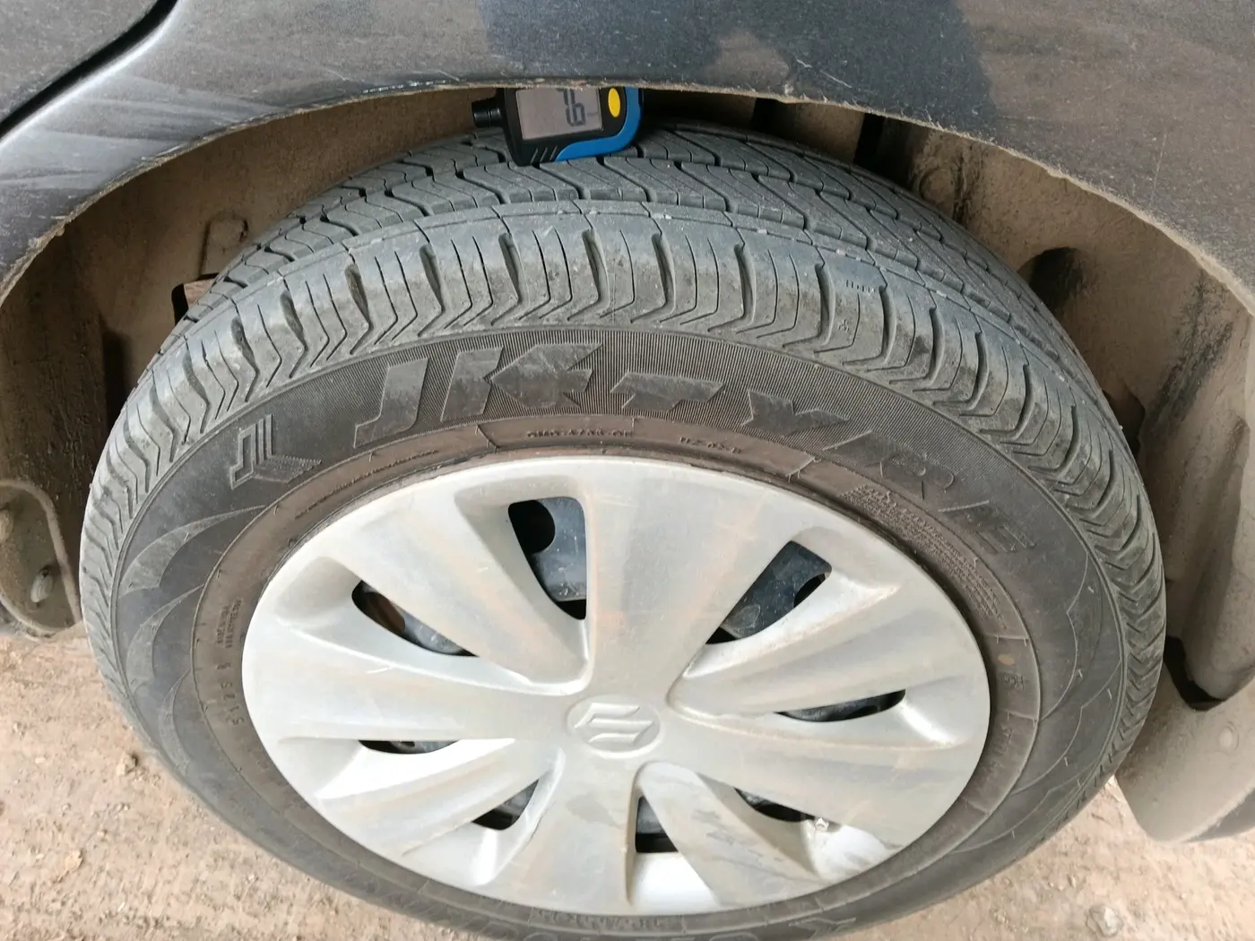 2016 Maruti Ertiga VDI SHVS, Diesel, Manual, 90,533 km, tyre