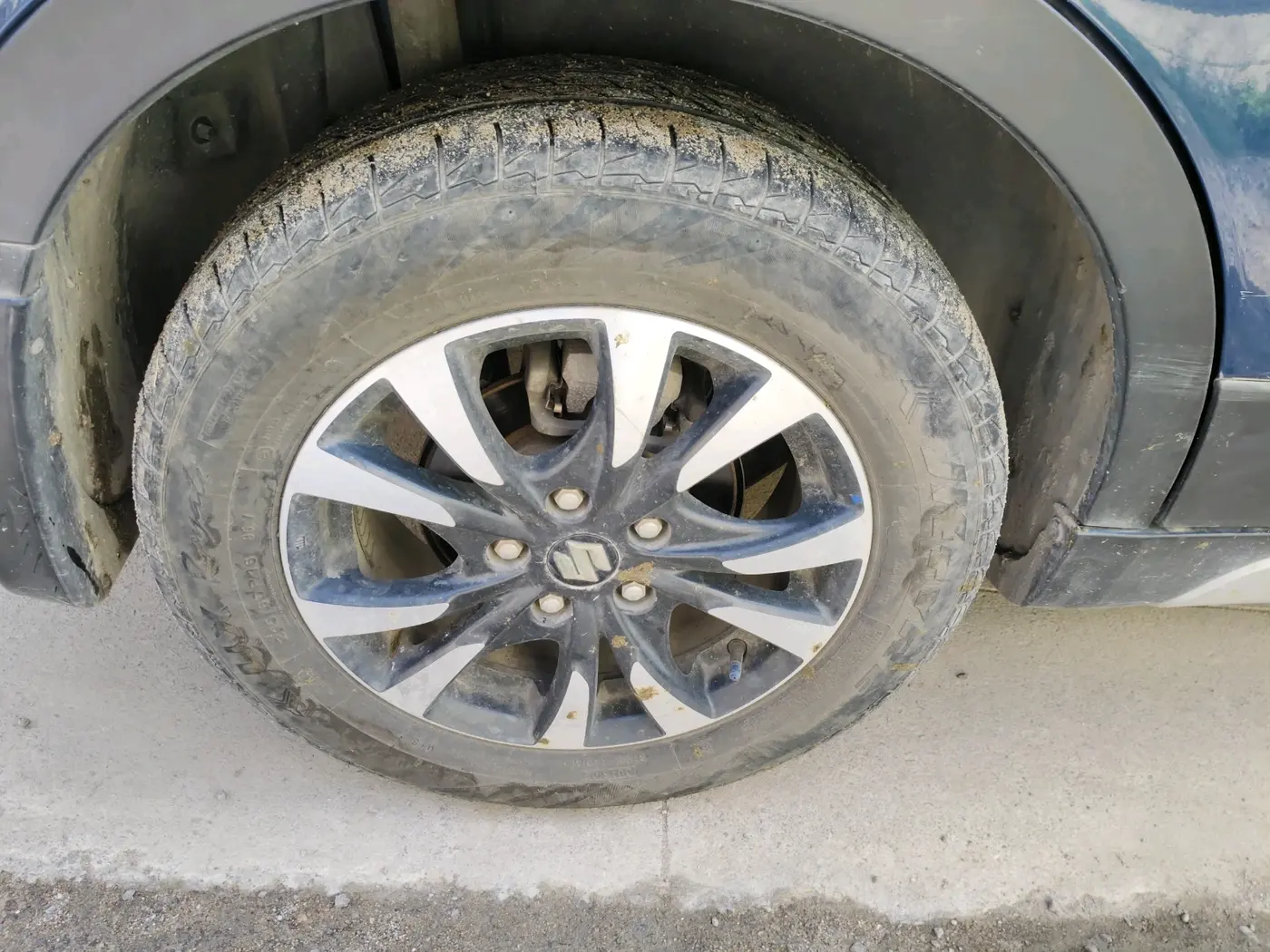 2022 Maruti S Cross ZETA 1.5, Petrol, Manual, 37,261 km, tyre
