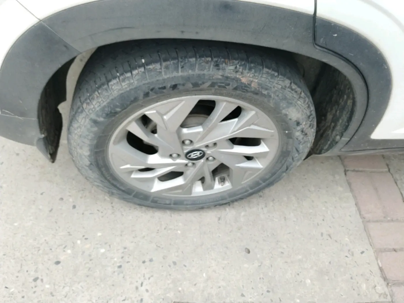 2020 Hyundai Creta SX 1.5 PETROL, Petrol, Manual, 71,943 km, tyre
