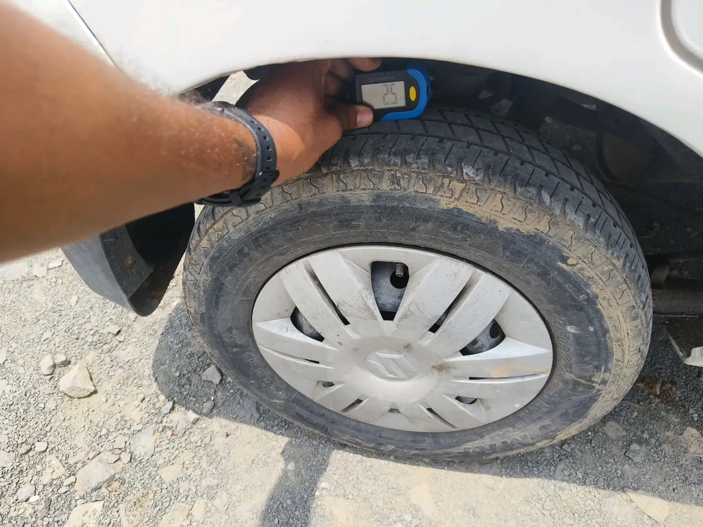 2018 Maruti Alto 800 LXI, Petrol, Manual, 65,310 km, tyre