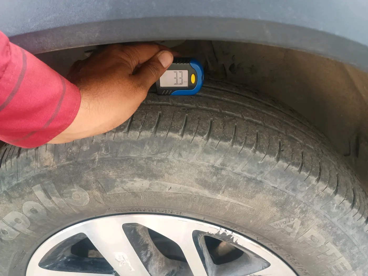 2022 Tata Harrier XZA PLUS 2.0L, Diesel, Automatic, 51,766 km, tyre