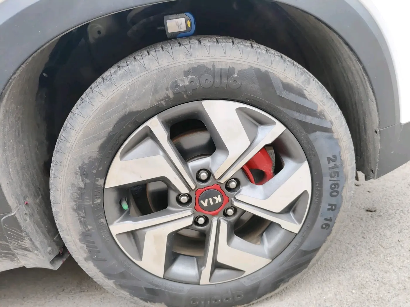 2020 KIA SONET GTX PLUS 1.5 AT, Diesel, Automatic, 23,396 km, tyre