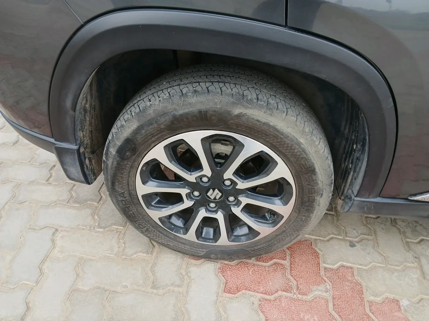 2024 Maruti Grand Vitara ZETA SMART HYBRID, Petrol, Manual, 17,076 km, tyre