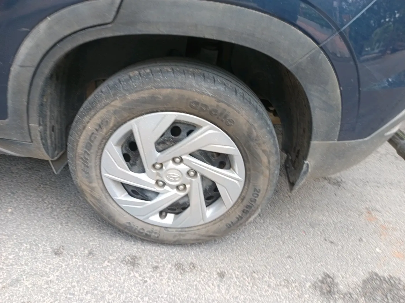 2023 Hyundai Creta EX 1.5 PETROL, Petrol, Manual, 25,609 km, tyre