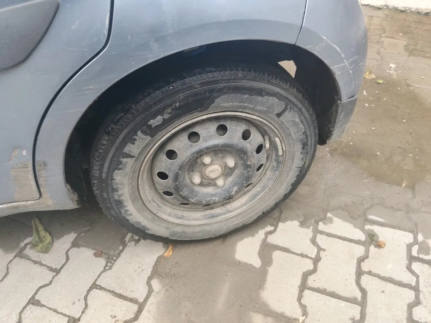 2013 Maruti Ritz VXI, Petrol, Manual, 95,281 km, tyre