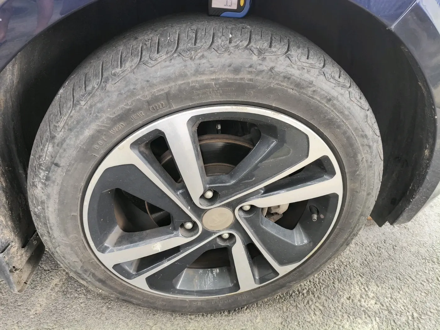 2022 Tata ALTROZ XZ DIESEL, Diesel, Manual, 25,543 km, tyre