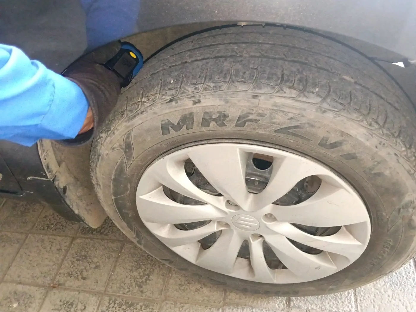 2018 Maruti Baleno DELTA PETROL 1.2, Petrol, Manual, 57,780 km, tyre