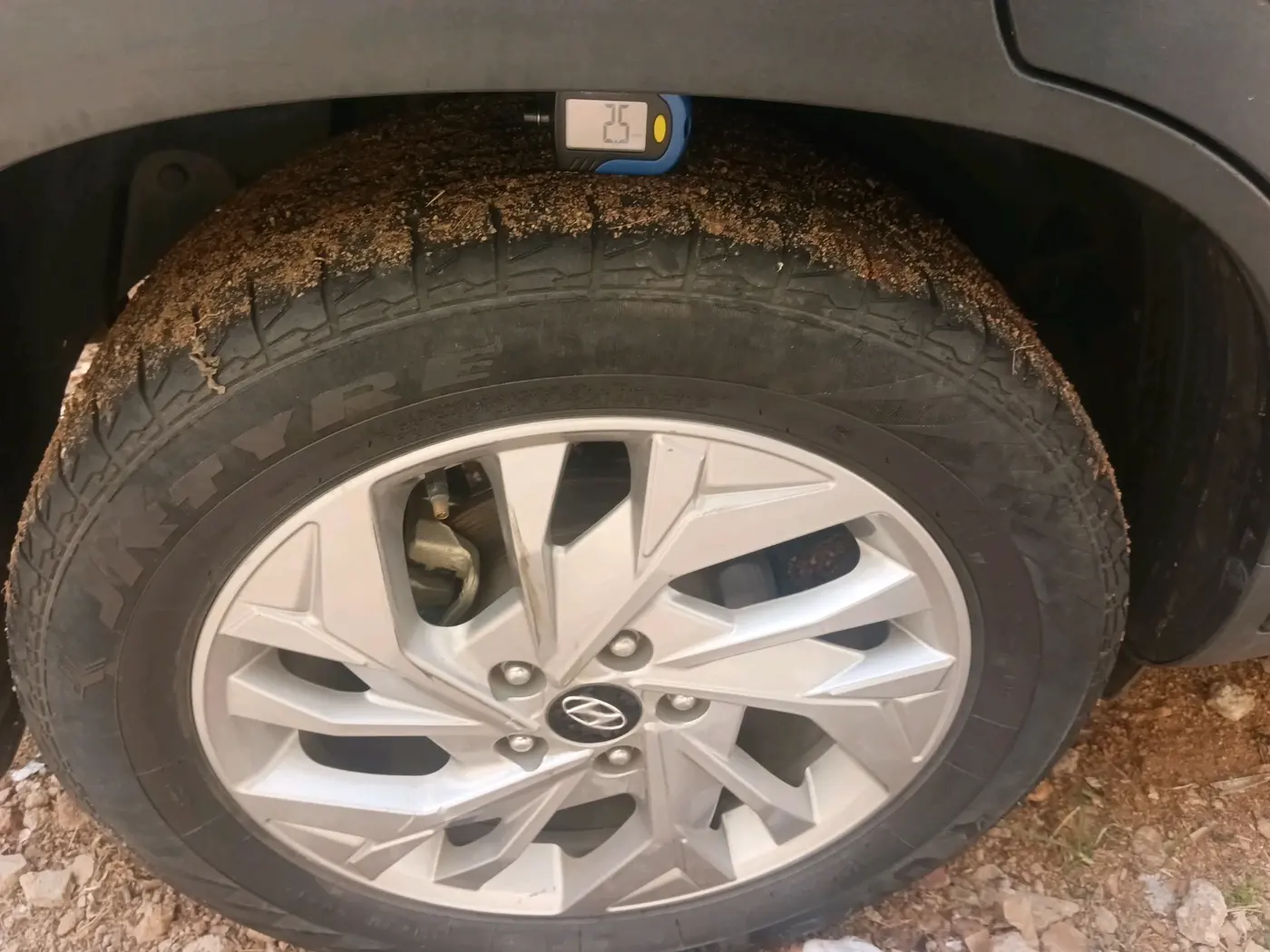 2023 Hyundai Creta SX 1.5 PETROL, Petrol, Manual, 59,745 km, tyre