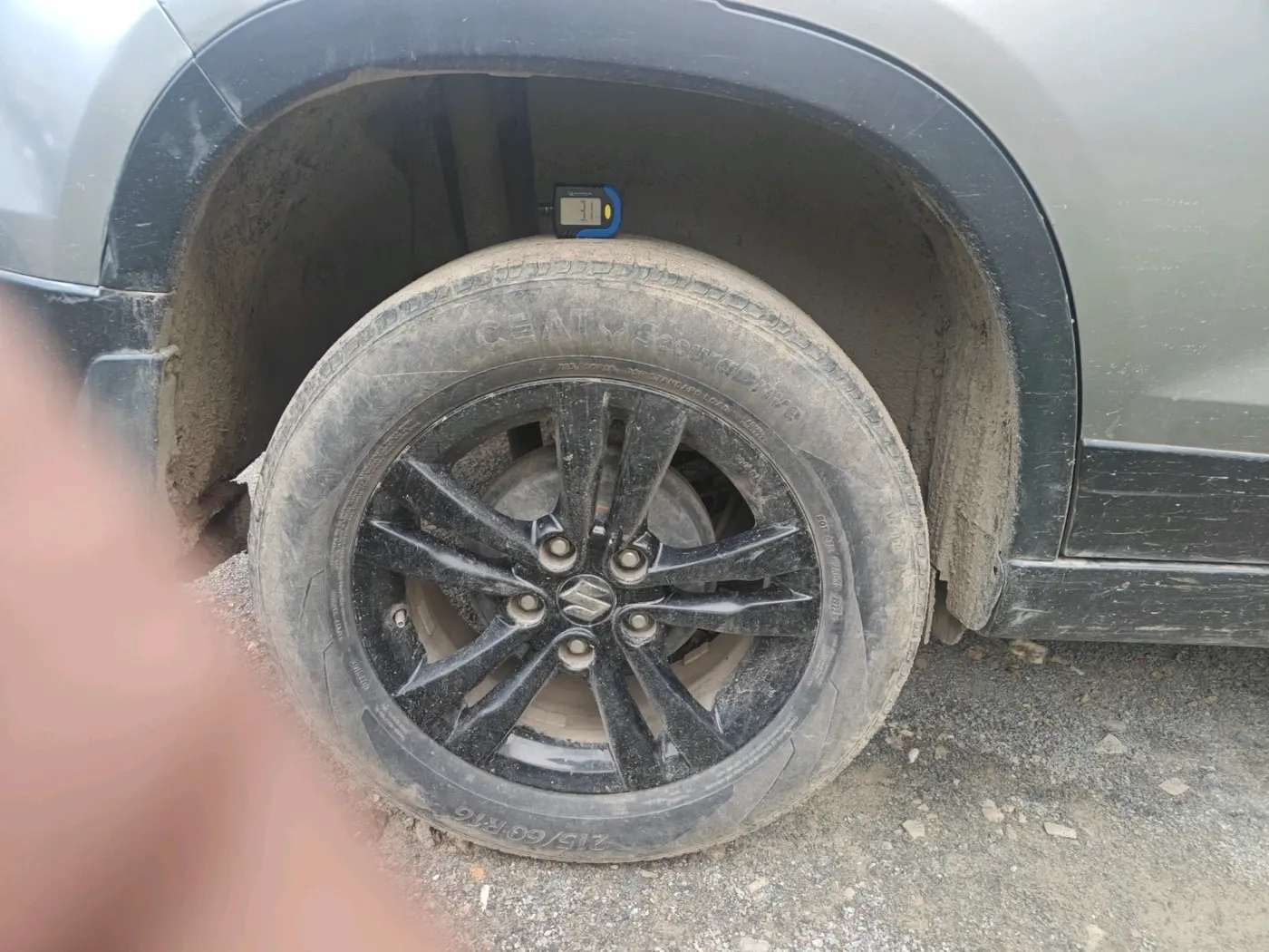2019 Maruti Vitara Brezza ZDI, Diesel, Manual, 77,592 km, tyre