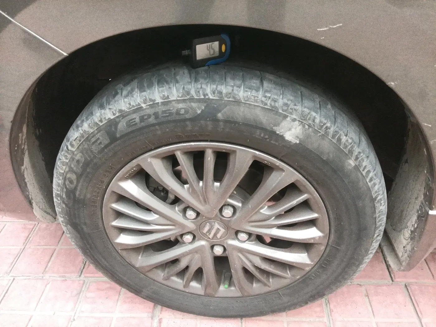 2020 Maruti Ertiga ZXI AT SHVS, Petrol, Automatic, 95,724 km, tyre
