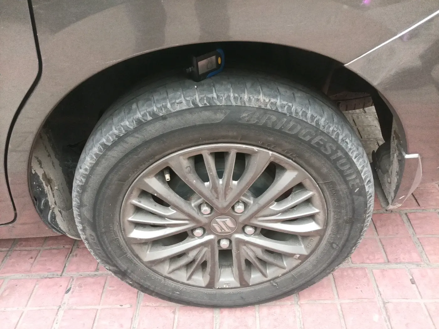 2020 Maruti Ertiga ZXI AT SHVS, Petrol, Automatic, 95,724 km, tyre