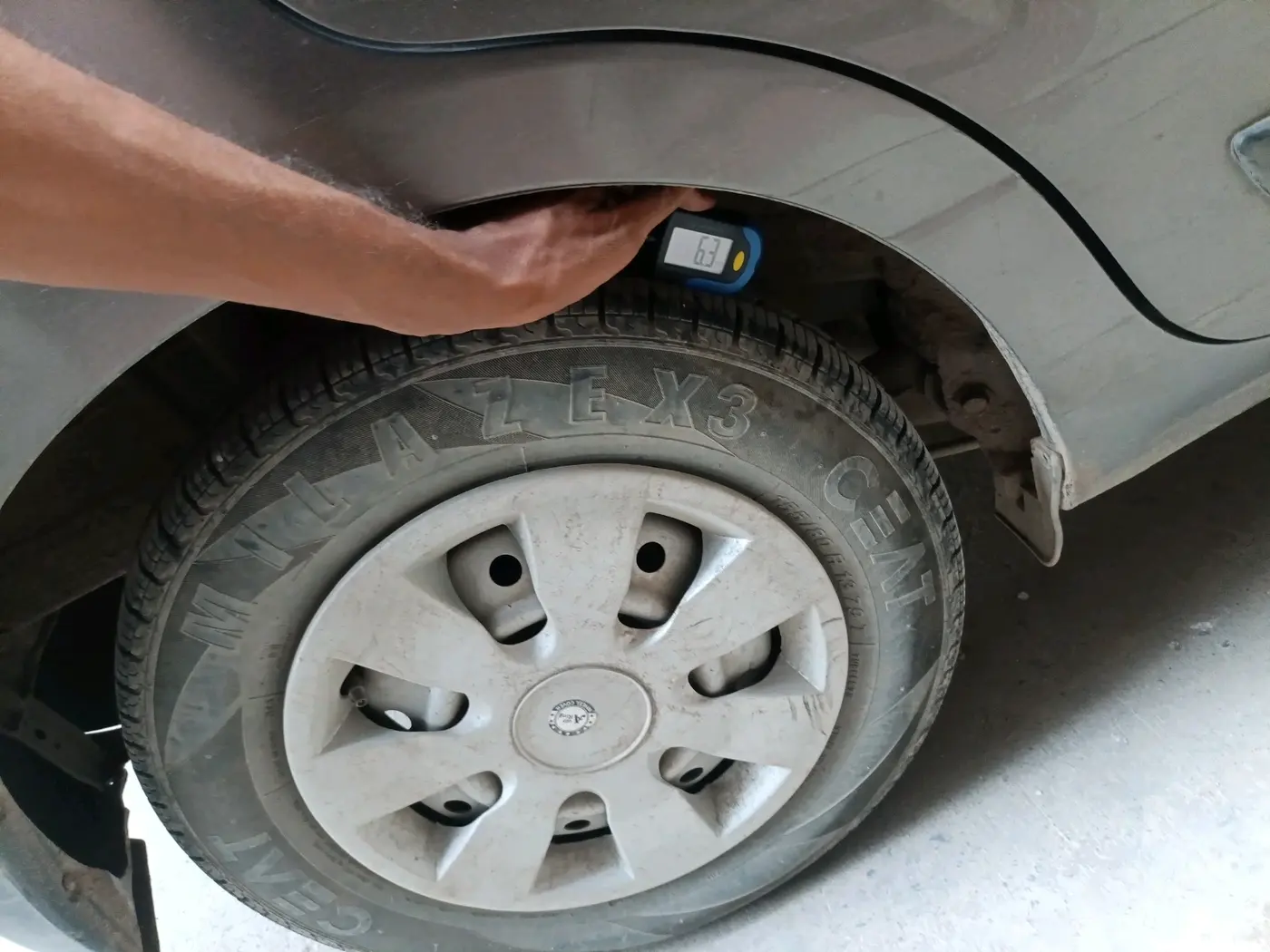 2021 Maruti New Wagon-R LXI CNG 1.0, CNG, Manual, 98,348 km, tyre