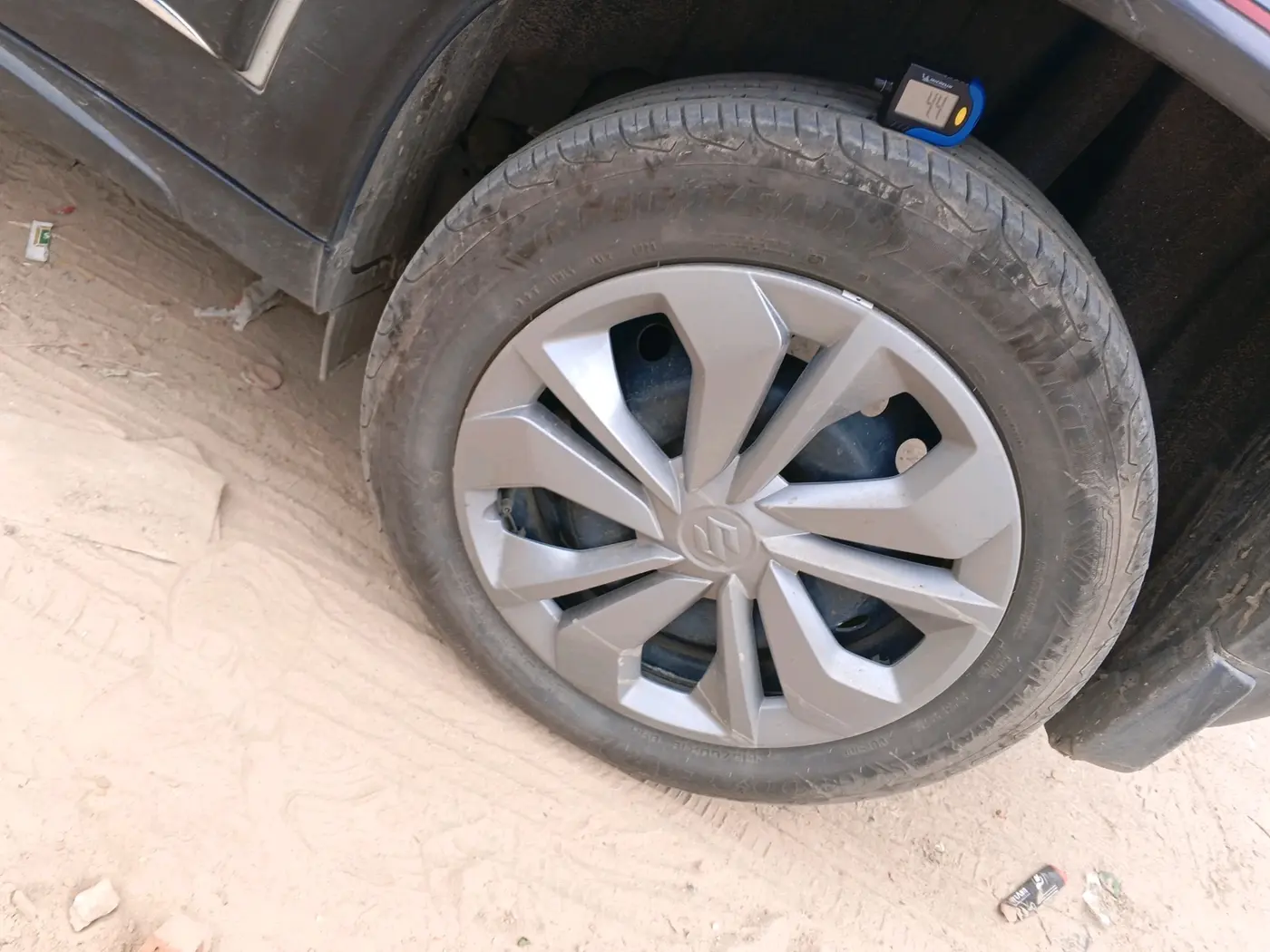 2023 Maruti FRONX DELTA 1.2 MT PETROL, Petrol, Manual, 38,615 km, tyre