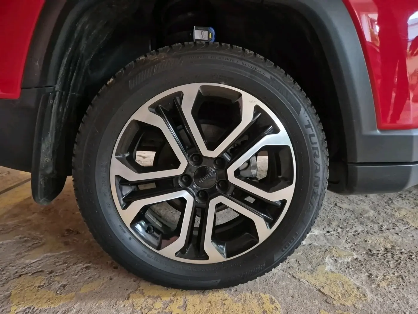 2021 Jeep Compass LIMITED (O) 2.0 DIESEL 4X4 AT, Diesel, Automatic, 54,131 km, tyre