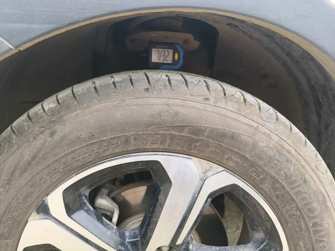 2022 Tata NEXON XZ PLUS PETROL, Petrol, Manual, 72,233 km, tyre