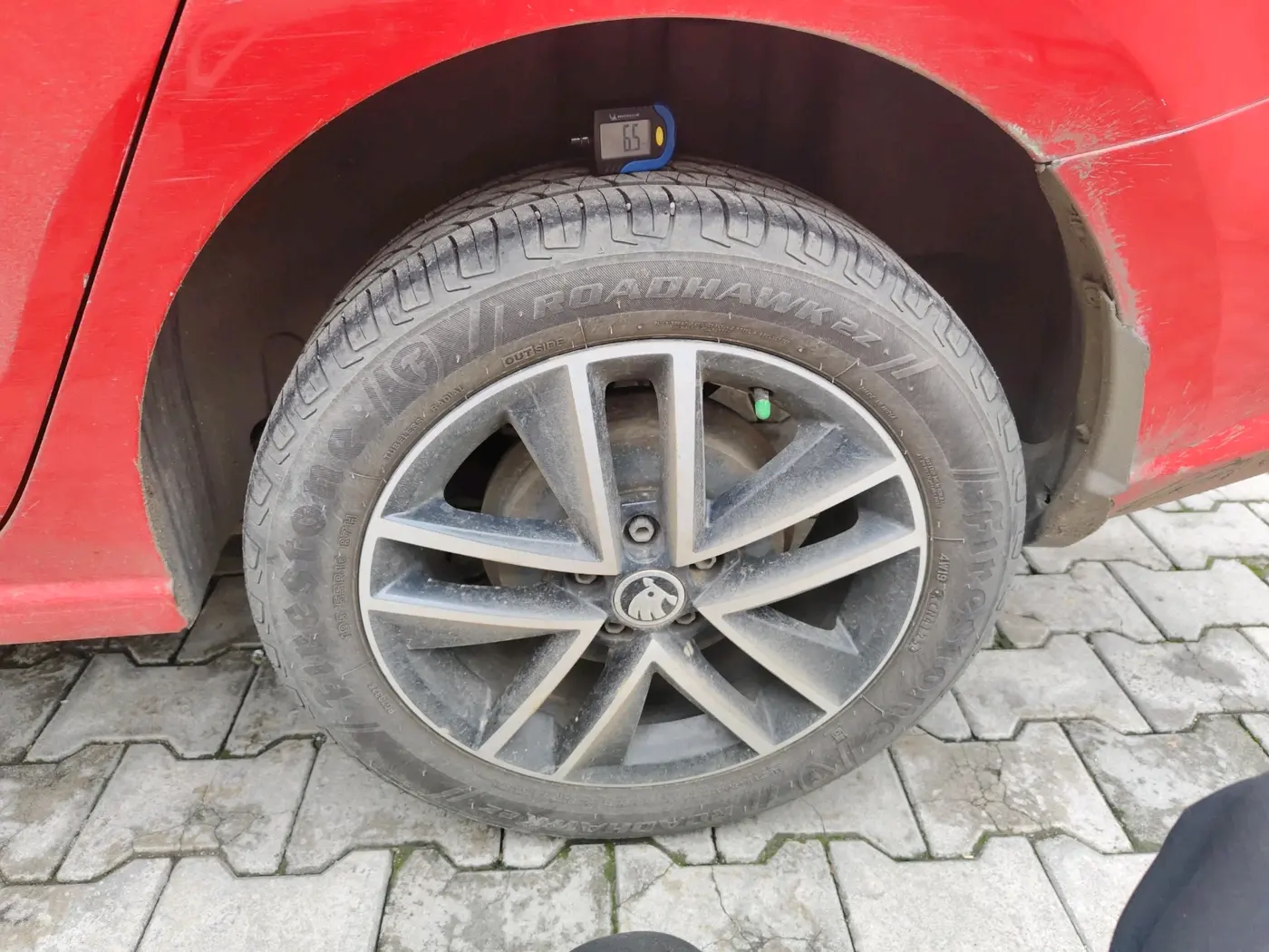 2018 Skoda Rapid STYLE 1.6 MPI AT, Petrol, Automatic, 84,373 km, tyre