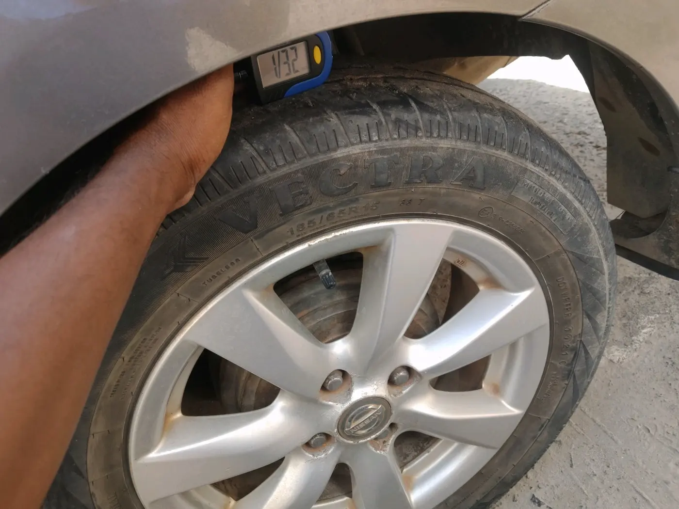 2012 Nissan Sunny XV DIESEL, Diesel, Manual, 1,45,140 km, tyre