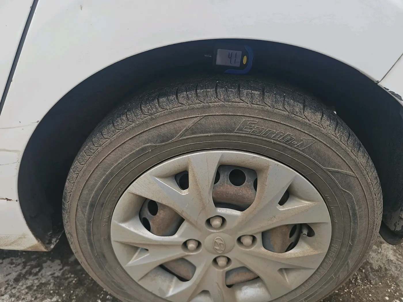 2014 Hyundai Grand i10 MAGNA 1.2 KAPPA VTVT, Petrol, Manual, 54,439 km, tyre