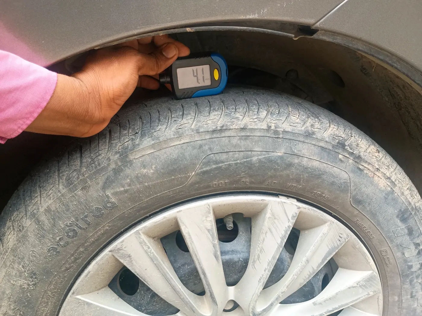 2019 Maruti Baleno DELTA PETROL 1.2, Petrol, Manual, 34,637 km, tyre
