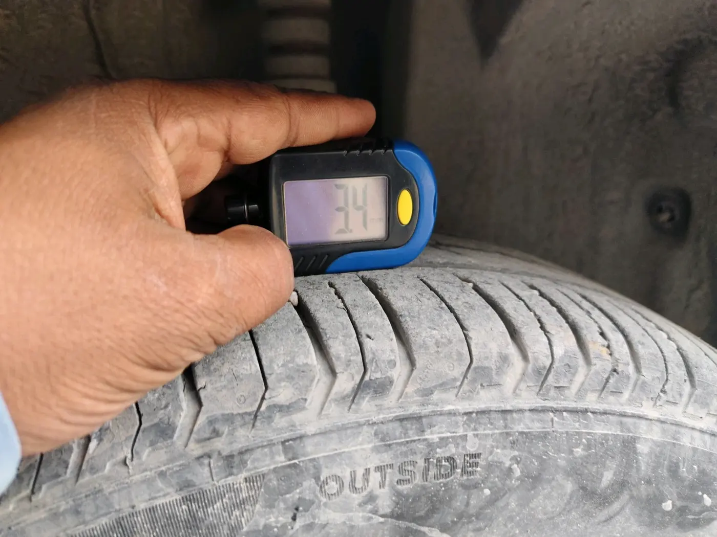 2022 Tata PUNCH ACCOMPLISHED AMT, Petrol, Automatic, 41,244 km, tyre