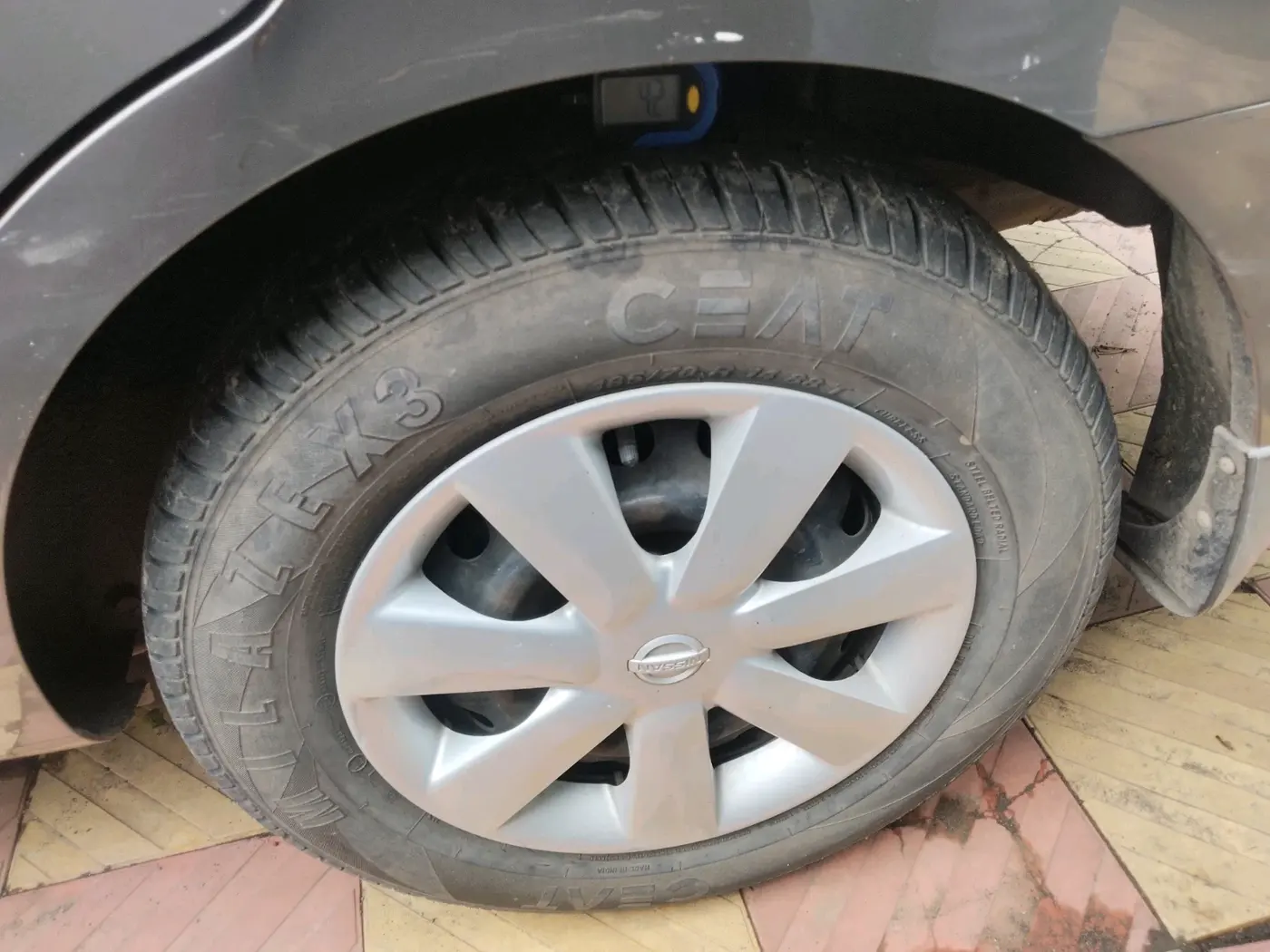 2013 Nissan Sunny XL, Petrol, Manual, 78,952 km, tyre