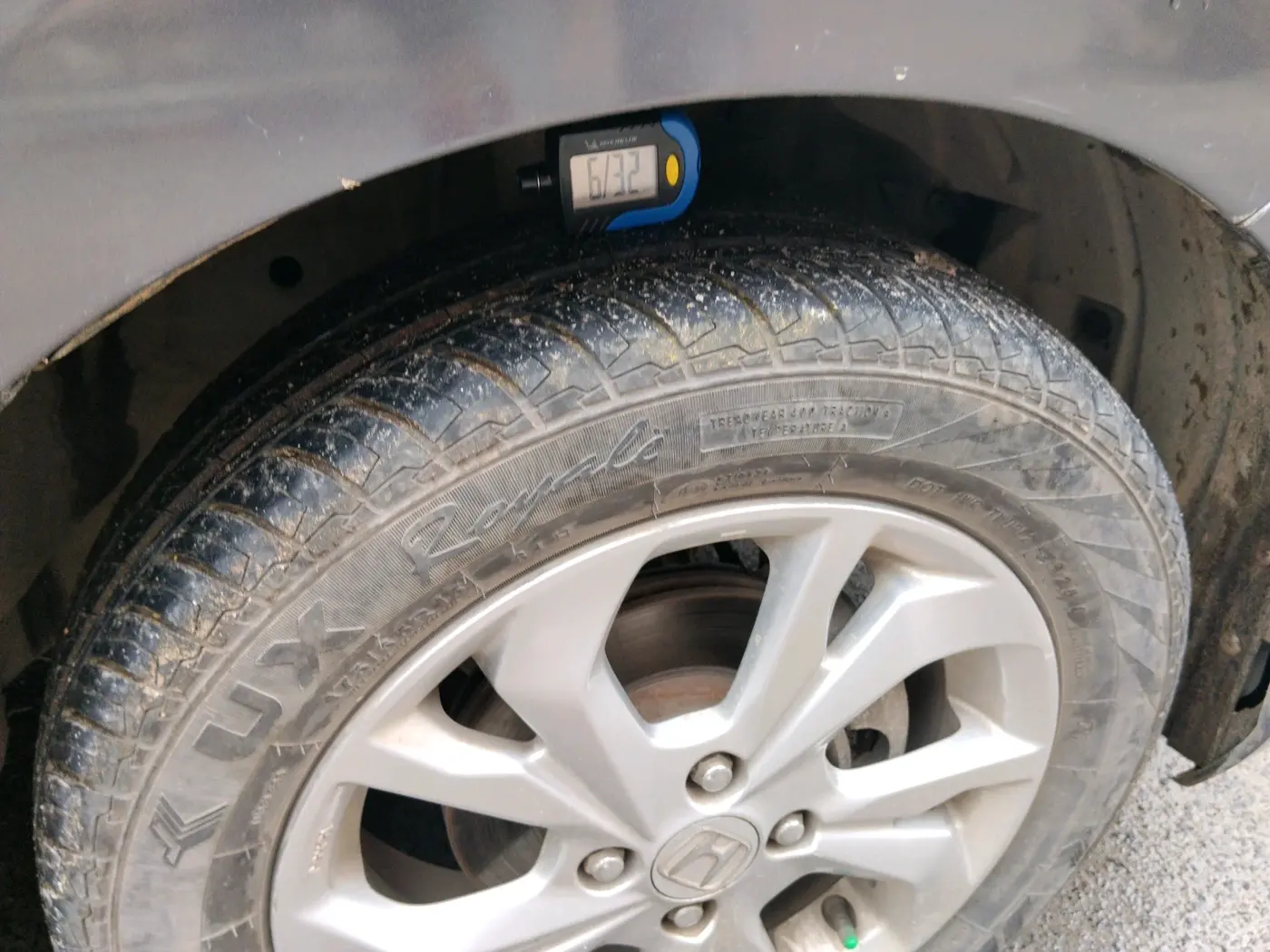 2019 Honda Amaze 1.2L I-VTEC VX CVT, Petrol, Automatic, 67,662 km, tyre