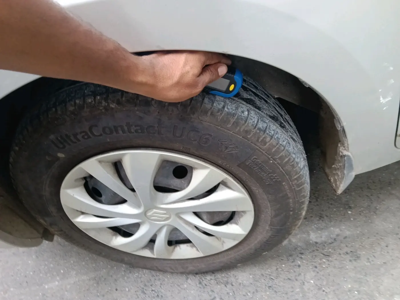 2018 Maruti Swift VXI, Petrol, Manual, 80,563 km, tyre